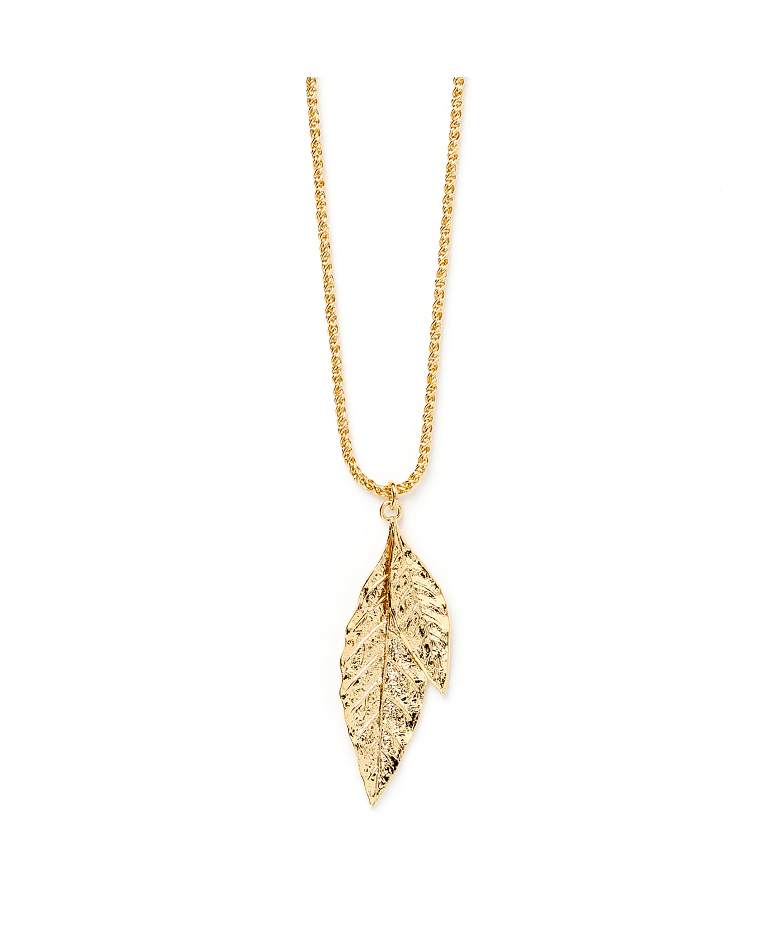 Collier Thalie Or Feuilles Colliers Monsieur Simone