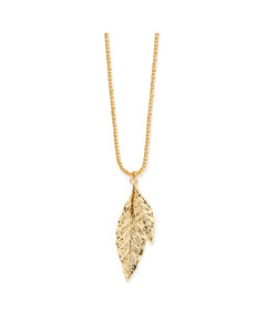 Collier Thalie Or Feuilles Colliers Monsieur Simone