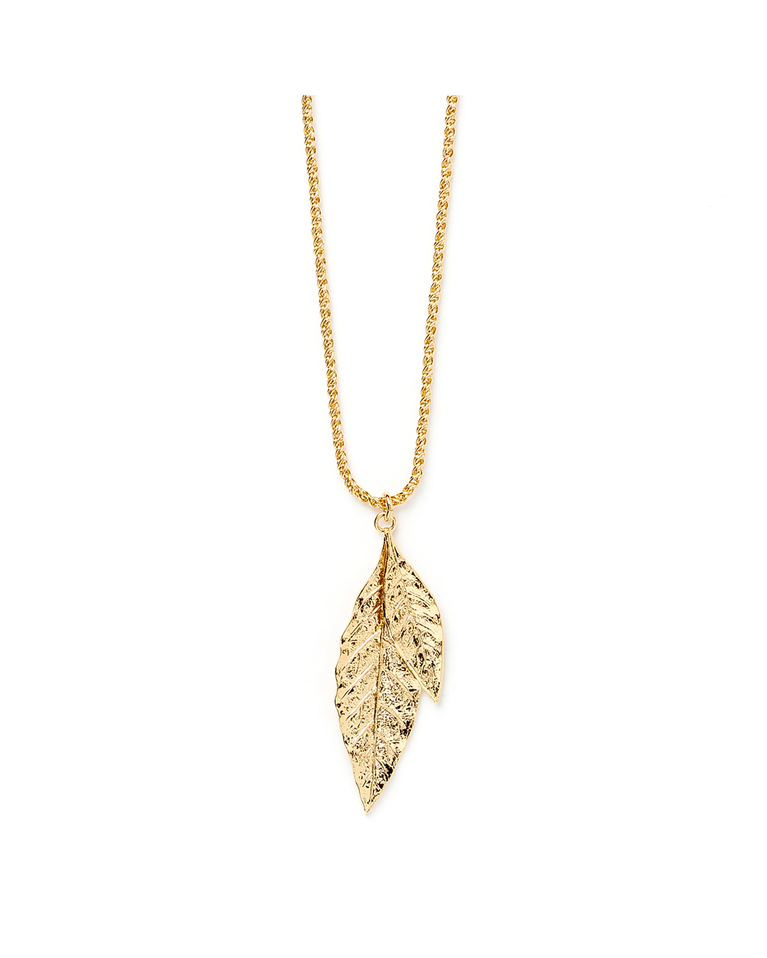 Collier Thalie Or Feuilles Colliers Monsieur Simone