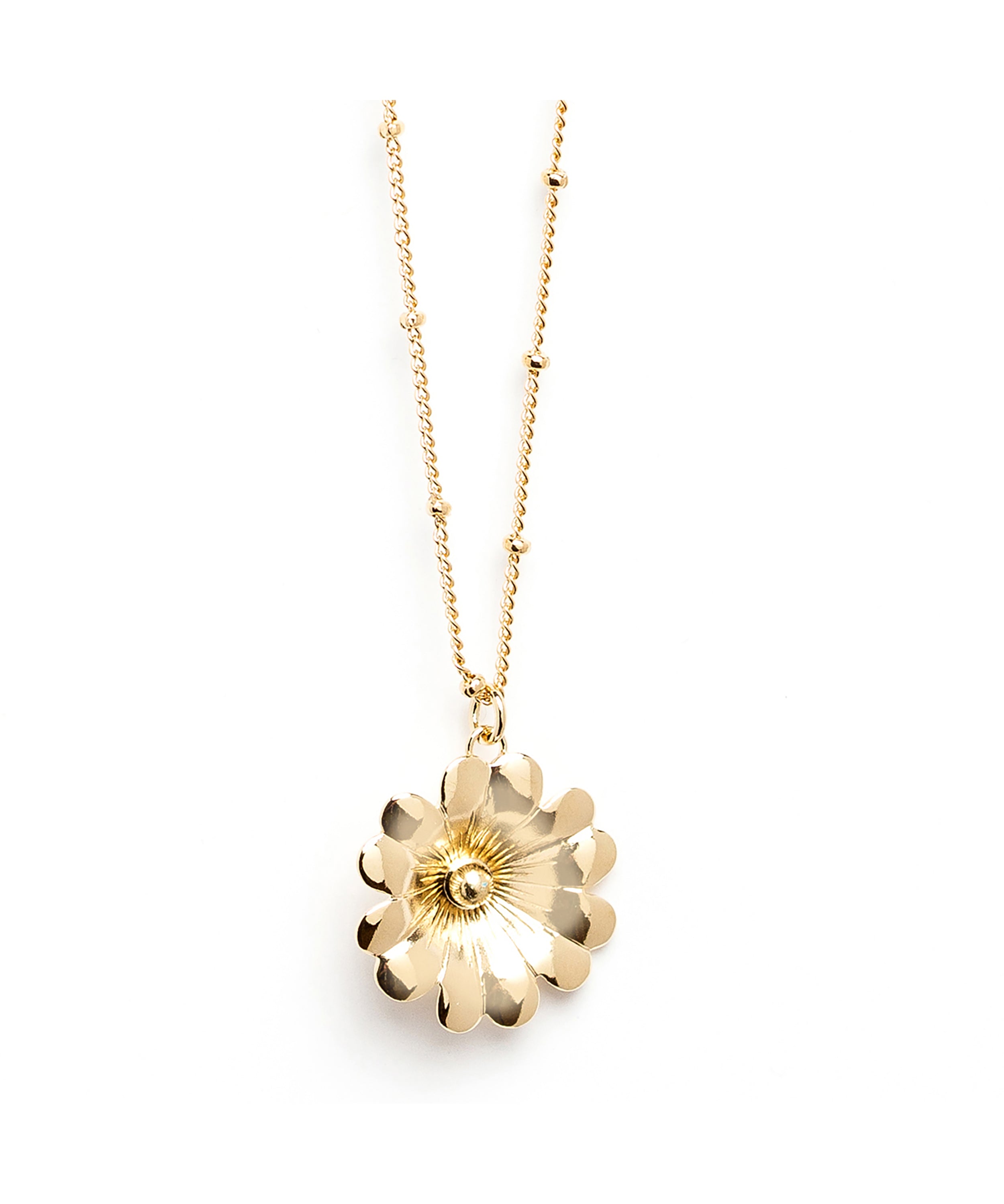 Collier Théia Or Fleur Colliers Monsieur Simone