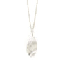 Collier Zéphyr Argent Feuille Colliers Monsieur Simone