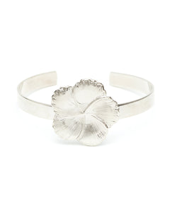 Jonc Hélios Argent Fleur Bracelets Monsieur Simone
