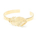 Jonc Zéphyr Or Feuille Bracelets Monsieur Simone