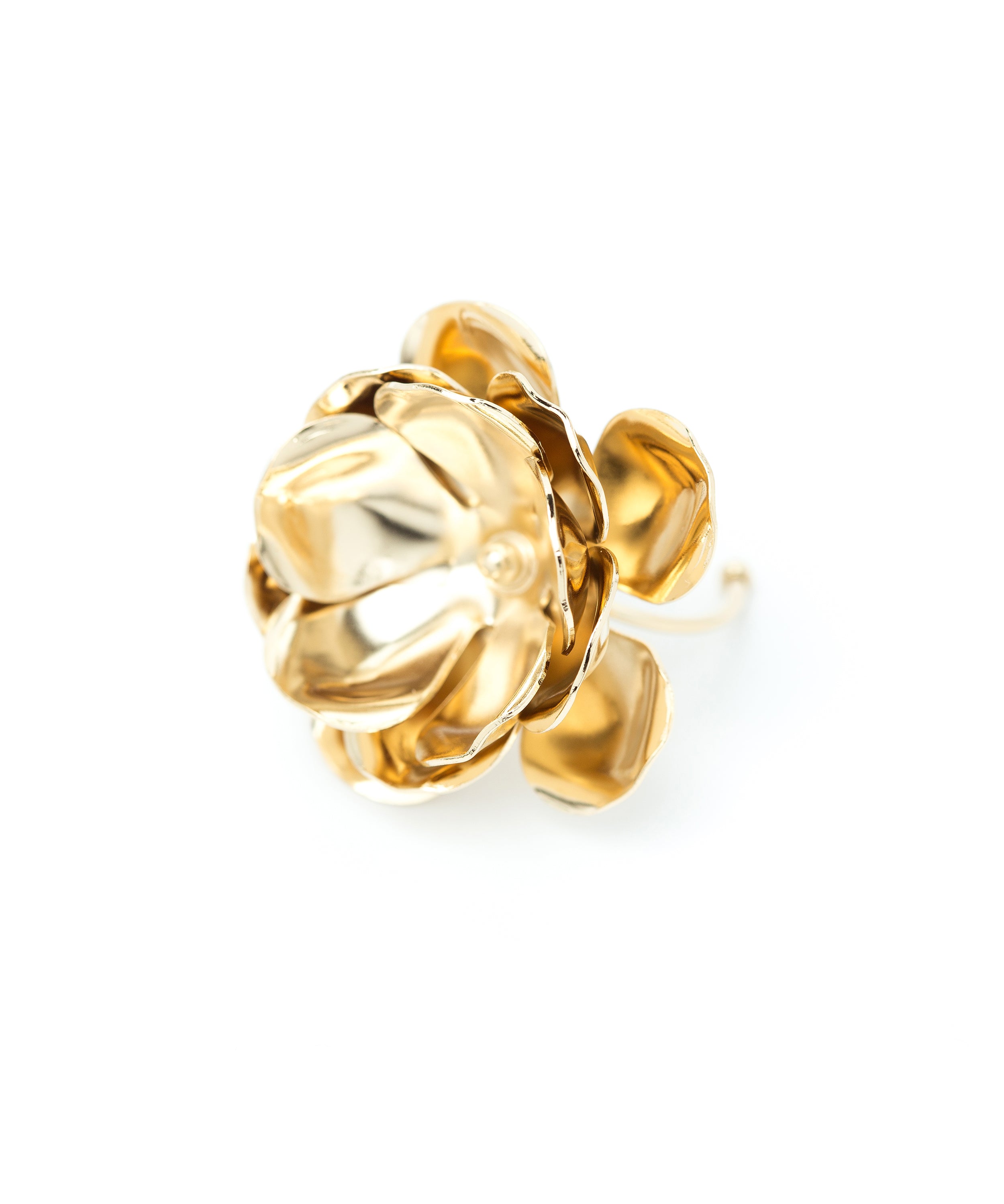 Maxi Bague Aglaé Or Fleur Ajustable Bagues Monsieur Simone