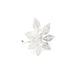 Maxi Bague Chloris Argent Fleur Ajustable Bagues Monsieur Simone