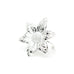Maxi Bague Hespéris Argent Fleur Ajustable Bagues Monsieur Simone