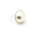 Maxi Bague Nélya Argent Perle Ajustable Bagues Monsieur Simone