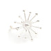Maxi Bague Rhéa Argent Flocon Ajustable Bagues Monsieur Simone