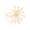 Maxi Bague Rhéa Or Flocon Ajustable Bagues Monsieur Simone