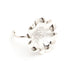 Maxi Bague Théia Argent Fleur Ajustable Bagues Monsieur Simone