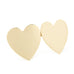 Maxi Barrette Aphrodite Or Coeurs Accessoires Monsieur Simone