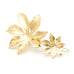 Maxi Barrette Chloris Or Fleurs Accessoires Monsieur Simone