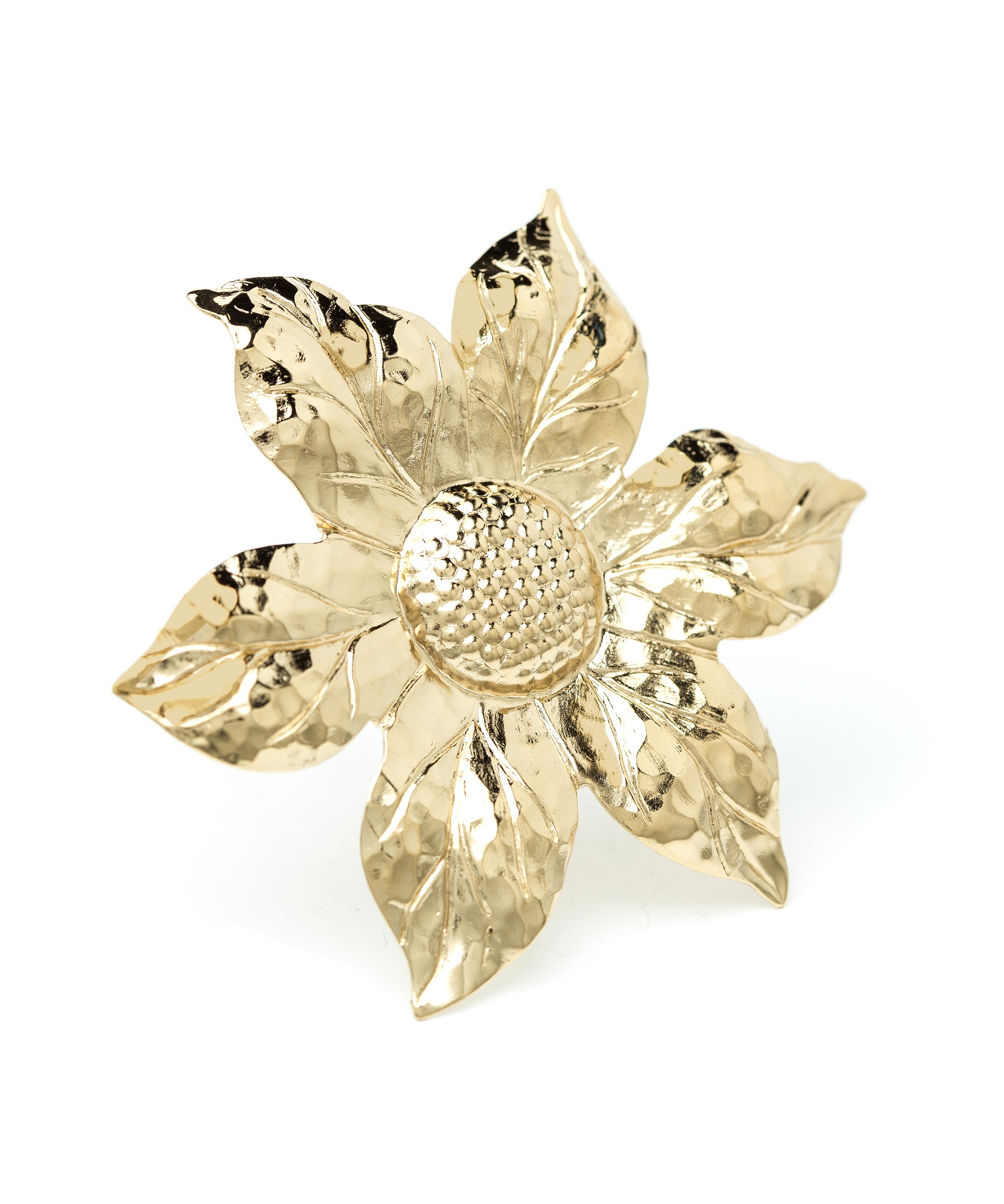 Maxi Barrette Hespéris Or Fleur Accessoires Monsieur Simone