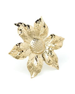Maxi Barrette Hespéris Or Fleur Accessoires Monsieur Simone