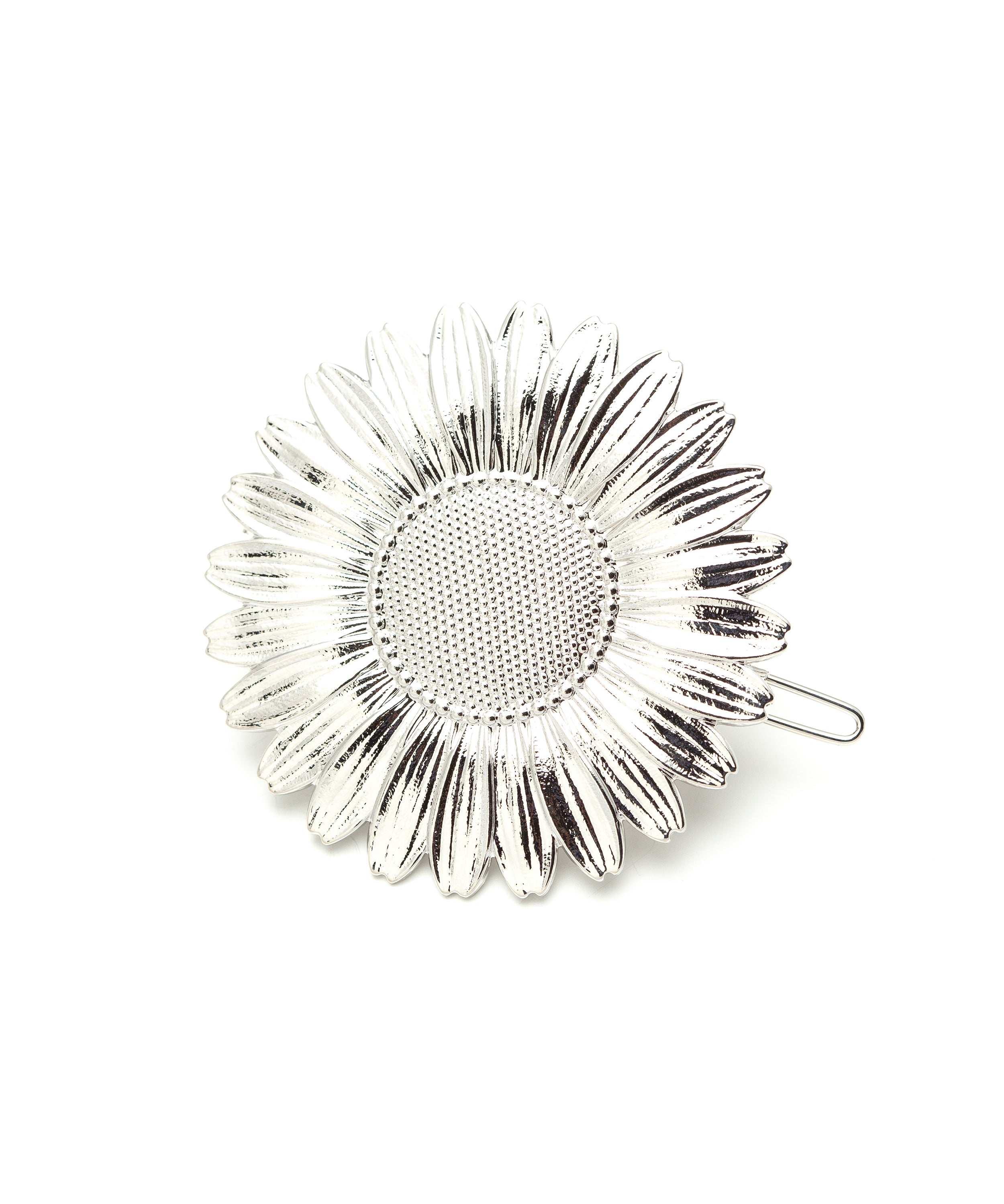 Maxi Barrette Maïa Argent Fleur Accessoires Monsieur Simone