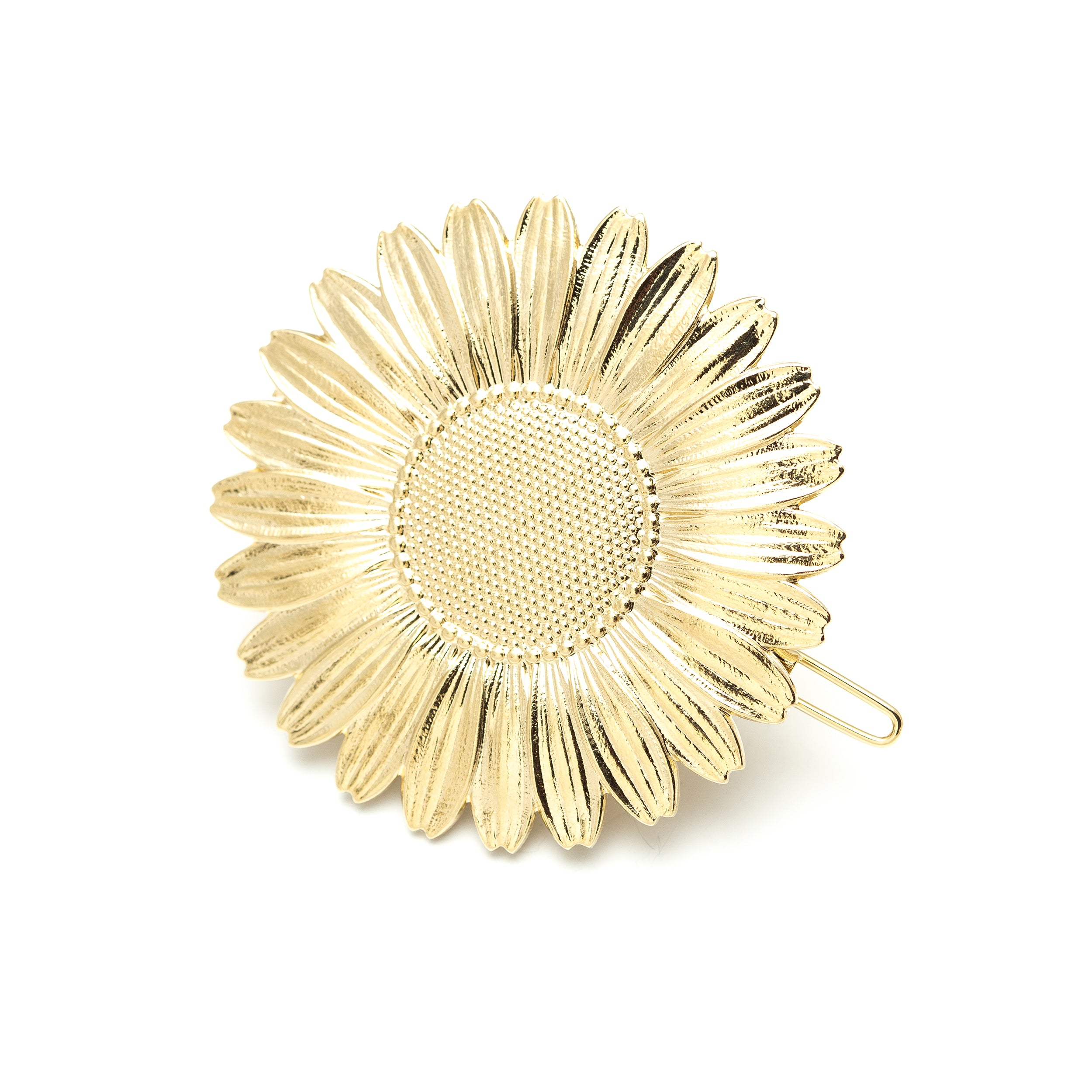 Maxi Barrette Maïa Or Fleur Accessoires Monsieur Simone