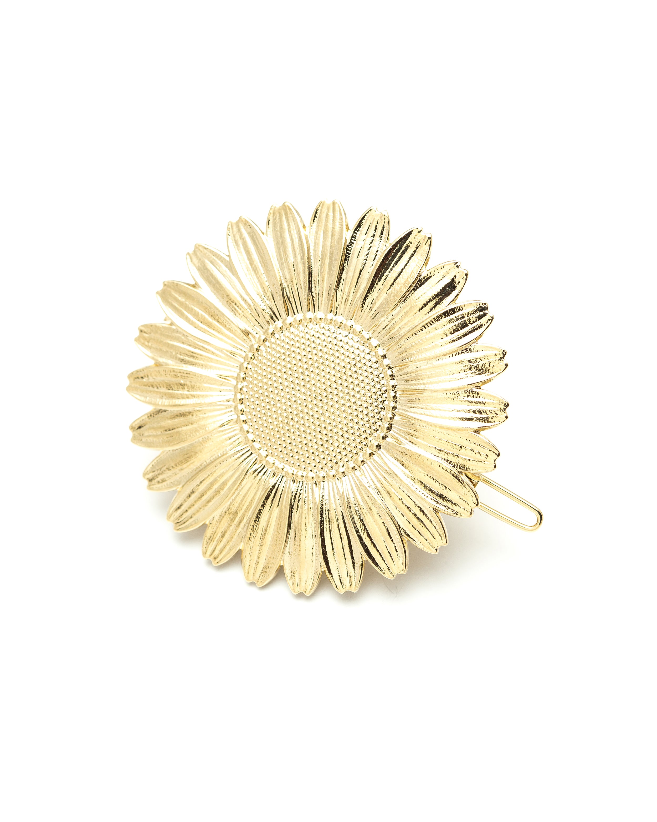 Maxi Barrette Maïa Or Fleur Accessoires Monsieur Simone