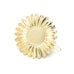 Maxi Barrette Maïa Or Fleur Accessoires Monsieur Simone