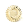 Maxi Barrette Maïa Or Fleur Accessoires Monsieur Simone