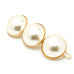 Maxi Barrette Nélya Or Perles Accessoires Monsieur Simone