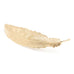 Maxi Barrette Phébé Or Plume Accessoires Monsieur Simone