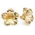 Maxi Boucles d'Oreilles Puces Gaïa Or Fleurs Boucles d'Oreilles Monsieur Simone