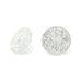 Maxi Boucles d'Oreilles Puces Hestia Argent Ronds Martelés Boucles d'Oreilles Monsieur Simone