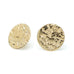 Maxi Boucles d'Oreilles Puces Hestia Or Ronds Martelés Boucles d'Oreilles Monsieur Simone