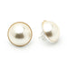 Maxi Boucles d'Oreilles Puces Nélya Argent Perles Boucles d'Oreilles Monsieur Simone