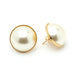 Maxi Boucles d'Oreilles Puces Nélya Or Perles Boucles d'Oreilles Monsieur Simone