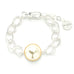 Maxi Bracelet Nélya Argent Perle Bracelets Monsieur Simone