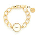 Maxi Bracelet Nélya Or Perle Bracelets Monsieur Simone