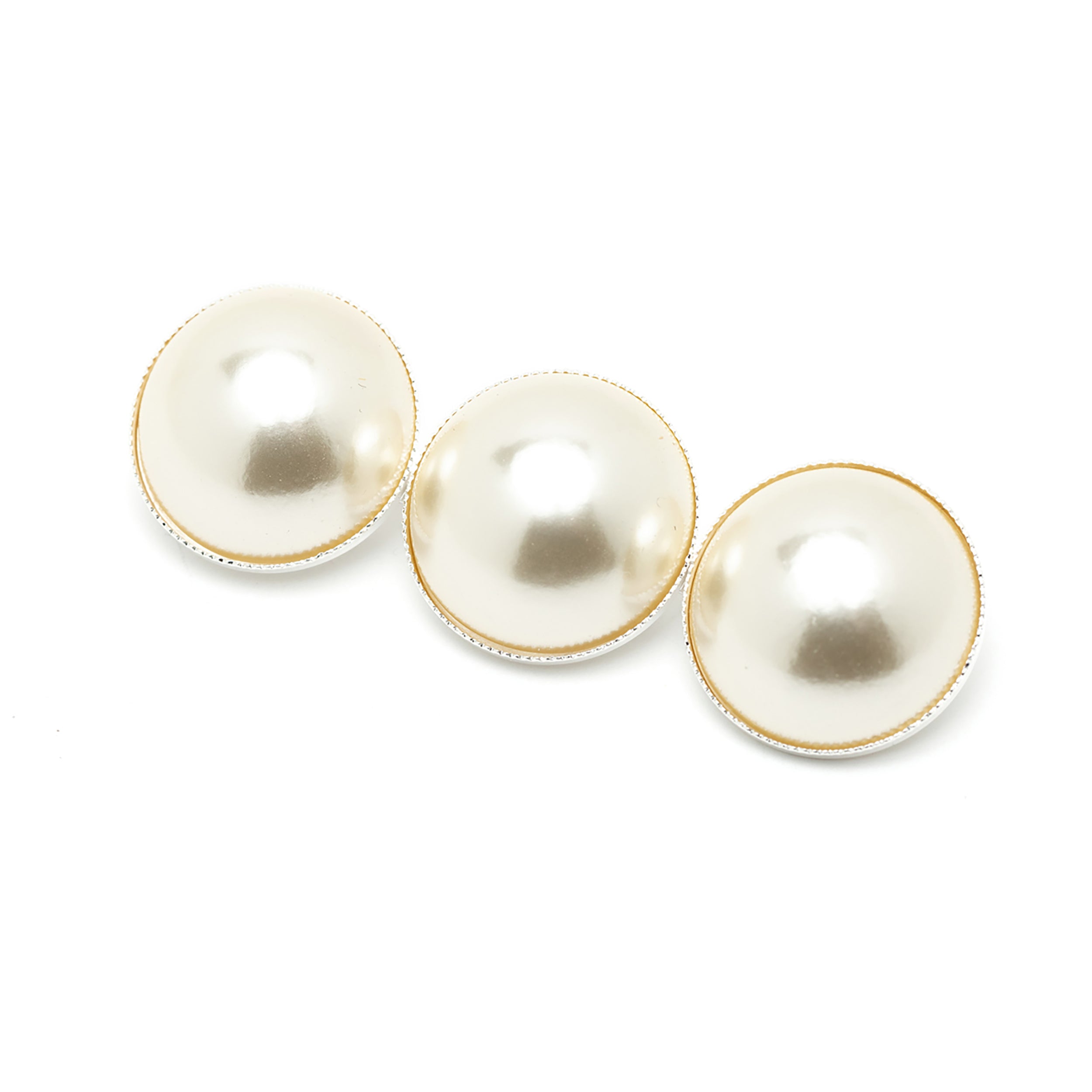 Maxi Broche Nélya Argent Perles Accessoires Monsieur Simone