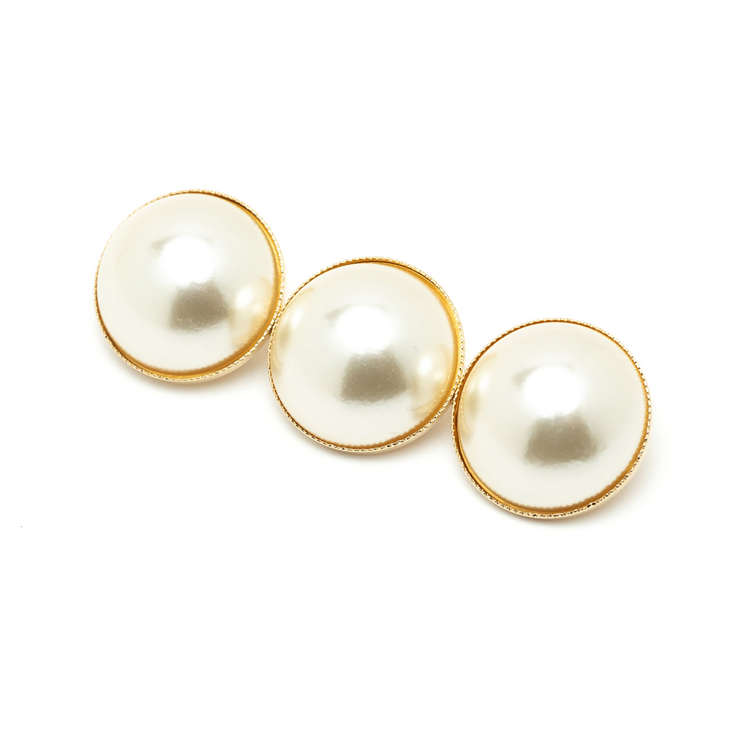 Maxi Broche Nélya Or Perles Accessoires Monsieur Simone