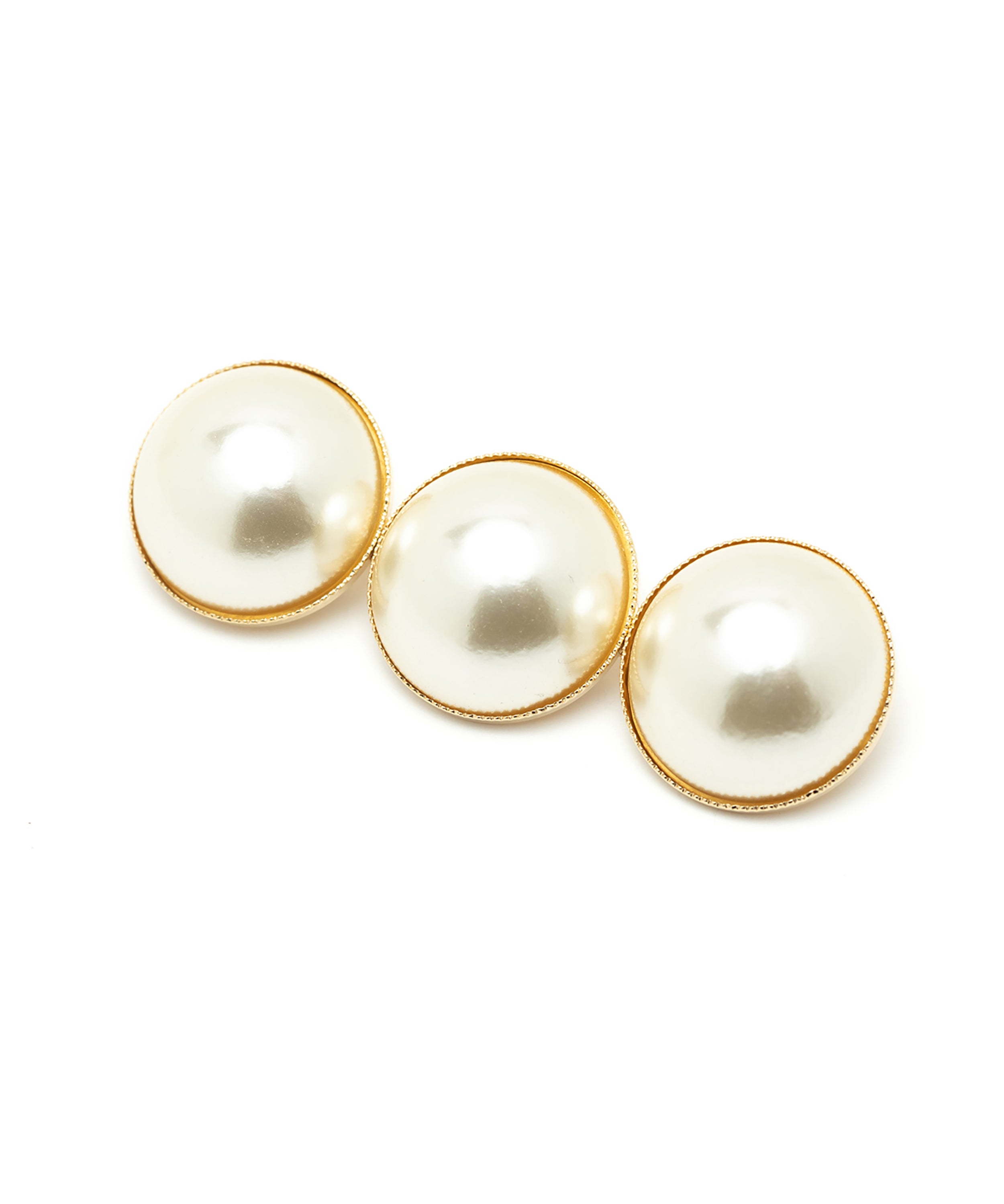 Maxi Broche Nélya Or Perles Accessoires Monsieur Simone