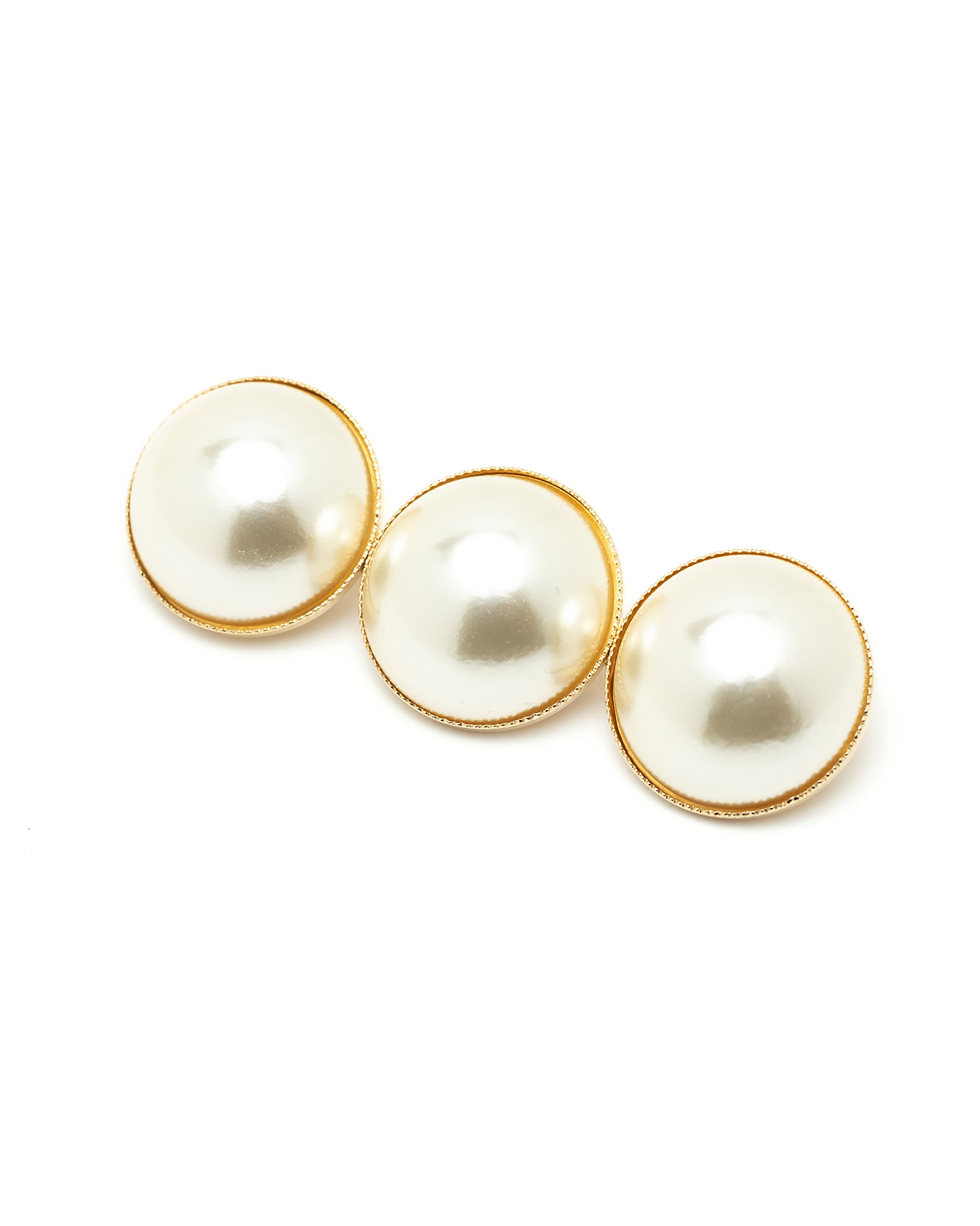 Maxi Broche Nélya Or Perles Accessoires Monsieur Simone