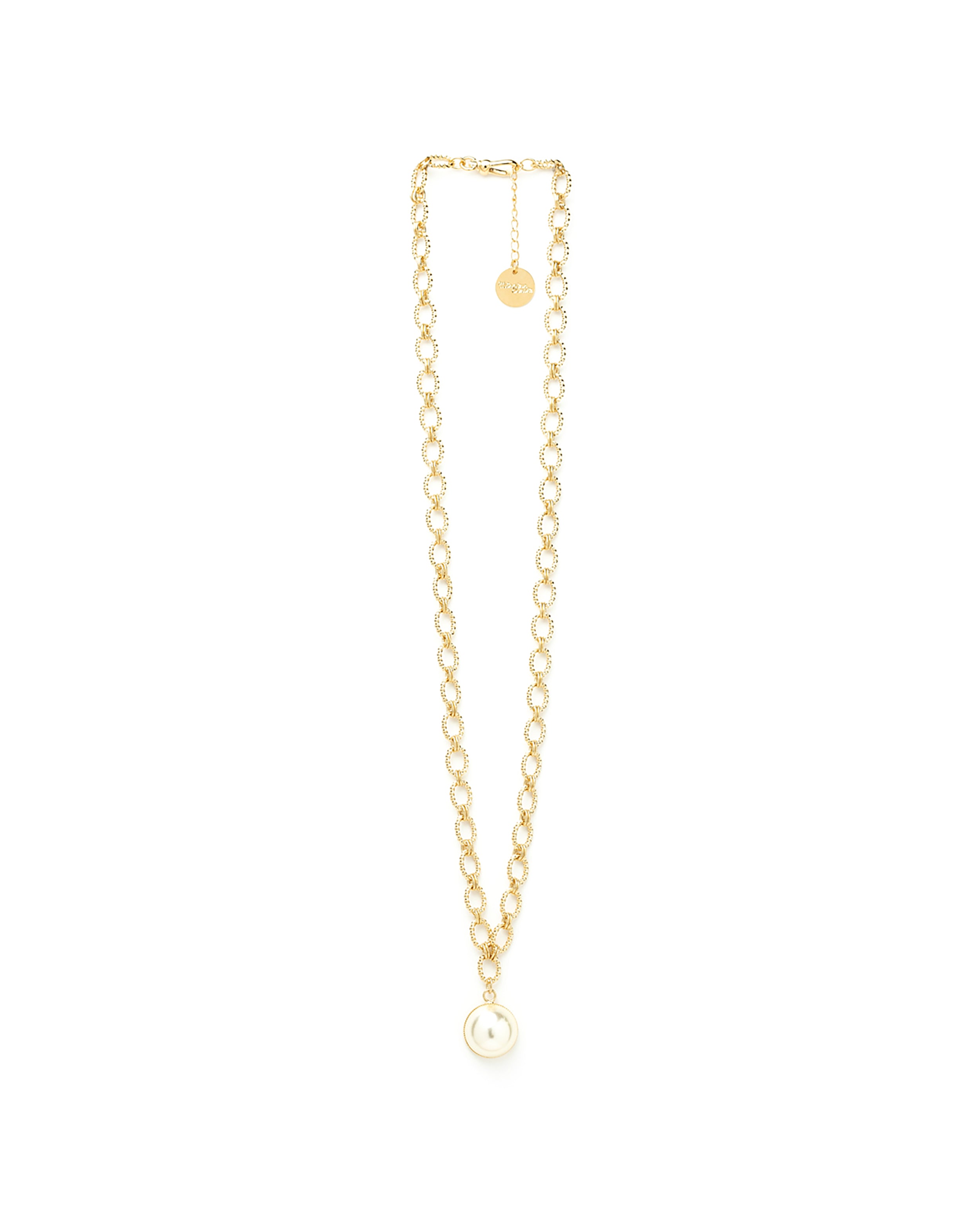 Maxi Collier Nélya Or Perle Colliers Monsieur Simone
