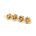 Mini Barrette Aglaé Or Fleurs Accessoires Monsieur Simone