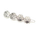 Mini Barrette Maïa Argent Fleurs Accessoires Monsieur Simone