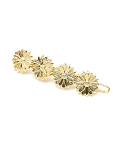 Mini Barrette Maïa Or Fleurs Accessoires Monsieur Simone