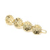Mini Barrette Maïa Or Fleurs Accessoires Monsieur Simone