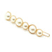 Mini Barrette Nélya Or Perles Accessoires Monsieur Simone
