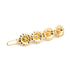 Mini Barrette Théia Or Fleurs Accessoires Monsieur Simone