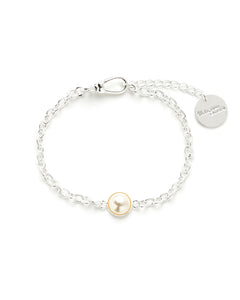 Mini Bracelet Nélya Argent Perle Bracelets Monsieur Simone