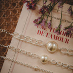 Mini Bracelet Nélya Argent Perle Bracelets Monsieur Simone