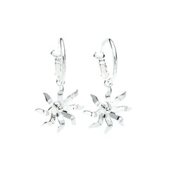 Mini Créoles Éos Argent Soleils Boucles d'Oreilles Monsieur Simone