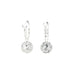 Mini Créoles Hestia Argent Ronds Martelés Boucles d'Oreilles Monsieur Simone
