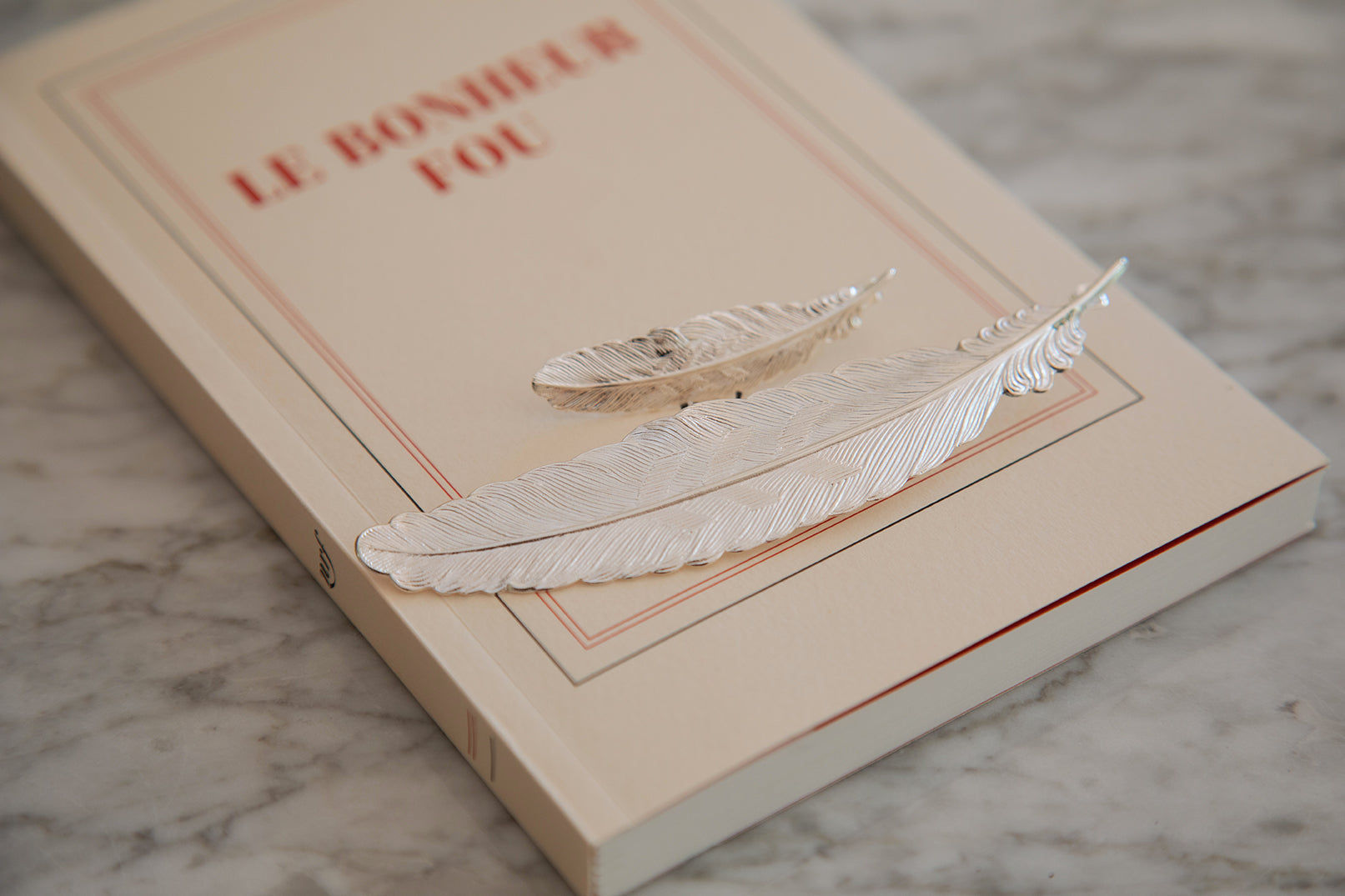 Mono Boucle d'Oreille Puce Phébé Argent Plume Boucles d'Oreilles Monsieur Simone