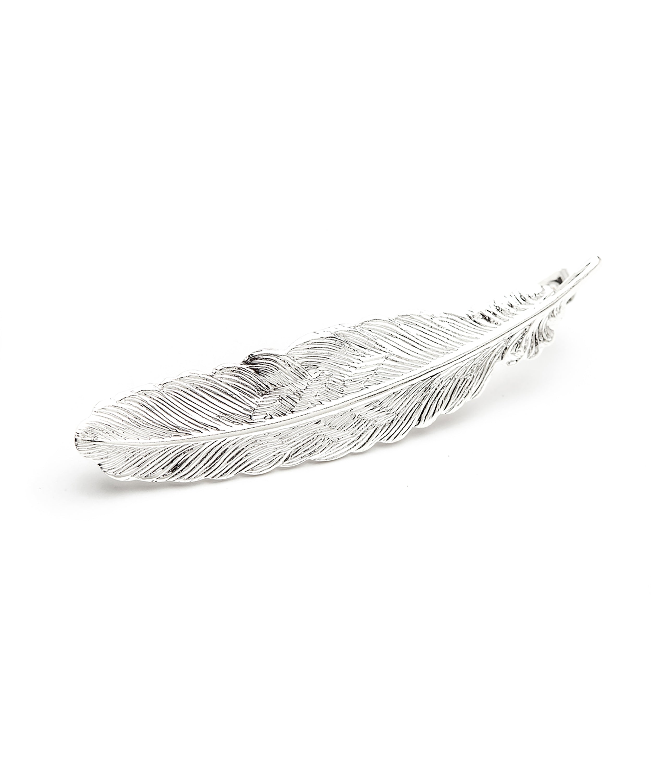 Mono Boucle d'Oreille Puce Phébé Argent Plume Boucles d'Oreilles Monsieur Simone