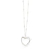 Sautoir Aura Argent Coeur Colliers Monsieur Simone